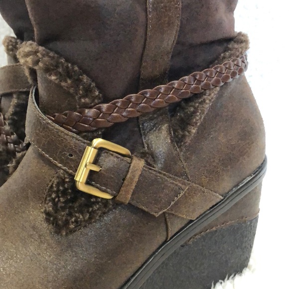 Women’s Aldo Knee-high Platform Boots Vintage - Picture 3 of 16